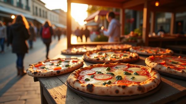Savourez des pizzas artisanales au kiosque à pizzas à Saint-Lyé